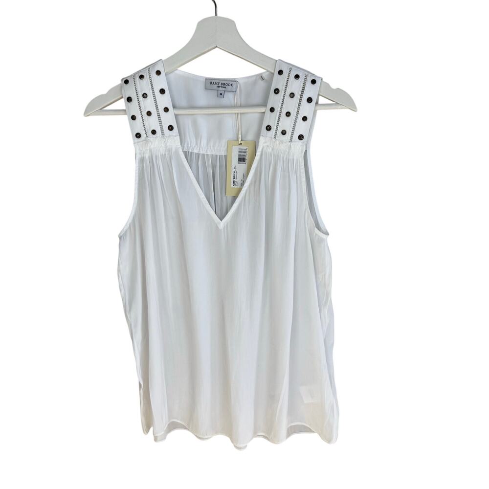 RAMY BROOK Glenn Studded Sleeveless Top - Picture 5 of 8
